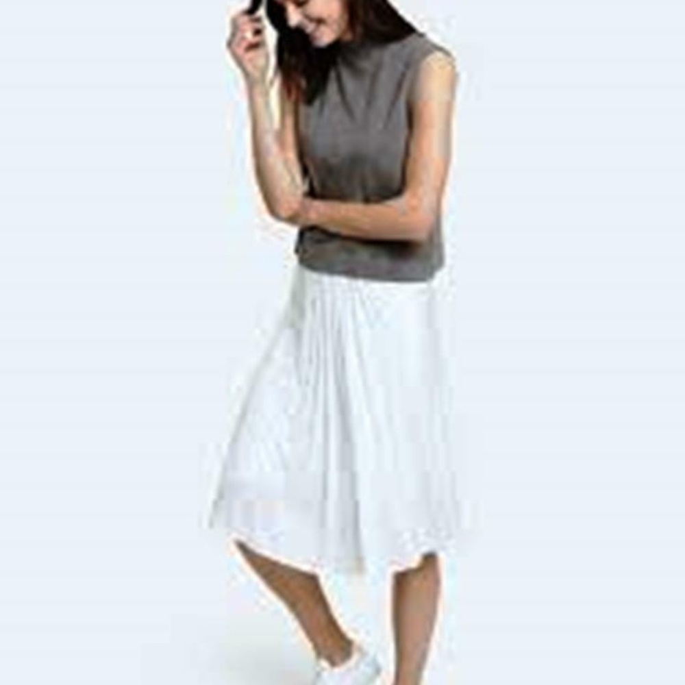 KIT and ACE Ruffled Feathers MIDI SKIRT Tailored